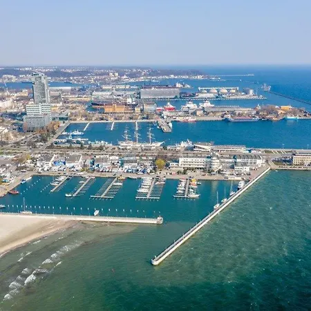 Apartament W Sea Towers Z Pieknym Widokiem * Gdynia